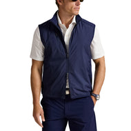RLX Ralph Lauren Tech Terry Full Zip Golf Vest - Raffinerad marin