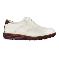 Cole Haan Women's ØriginalGrand Saddle Golf Shoes - Ivory/Fondue Fudge/Bloodstone