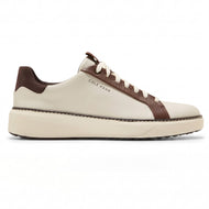 Cole Haan GrandPrø Topspin Vattentäta breda golfskor - Ivory/CHSTNT