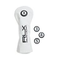 RLX Ralph Lauren Embroidered Fairway Head Cover - White