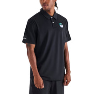 Malbon Fairway Baldwin Golf Polo Shirt - Black