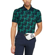 Galvin Green Miles Breattable Golf Polo Shirt - Navy/Golf Green