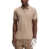 J.Lindeberg Tour Tech Regular Fit Golf Polo Shirt - Brindle
