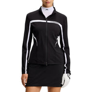 J.Lindeberg Women's Janice Full Zip Golf Mid-Layer - Black