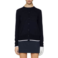 J.Lindeberg Women's Joanna Sticked Cardigan - JL Navy