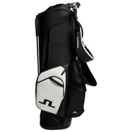 J.Lindeberg X Vessel Play Stand Golf Bag - Black/White