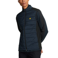 Lyle&Scott Wadded Golf Gilet-海军