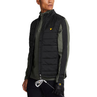 Lyle&Scott Wadded Golf Gilet-黑色