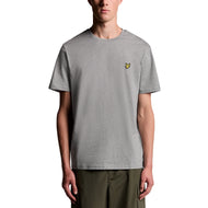 Lyle & Scott Plain Golf T -shirt - Light Grey Marl