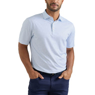 Peter Millar Ashgrove 高性能球衣高尔夫 Polo 衫 - 流蓝色