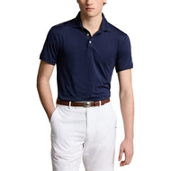 Rlx Ralph Lauren Solid Airflow Performance Polo - French Navy