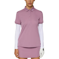 J.Lindeberg Women's Tour Tech Golf Polo Shirt - Very Grape