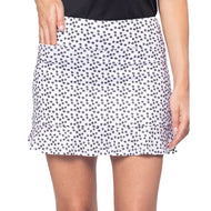 Golftini Women's Celebration Skort 17.5 "Golf Skort - White Print