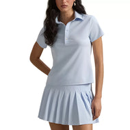 RLX Ralph Lauren Dam Tour Pique Golf Polo Shirt - Office Blue