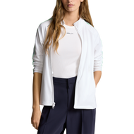 RLX Ralph Lauren Women's Power Stretch Full -Zip Golf Jacket - Keramisk vit