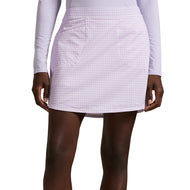 Rlx Ralph Lauren Women's 17 "Tryckt AIM SKORT - Mini Gingham Purple