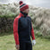 Galvin Green Dave Insulating 1/4 Zip Mid-Layer - Navy/Red