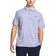 Under Armour Iso -Chill Edge Golf Polo Shirt - Celeste / Starlight