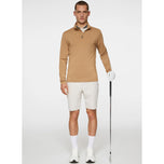 J.Lindeberg Tour Tech Mid -Layer - Tigers Eye