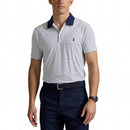 RLX Ralph Lauren skräddarsydd fit turné pikolf polo skjorta - Office Blue Multi