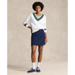 RLX Ralph Lauren Women's Pleated Aim Skort - French Navy