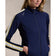 RLX Ralph Lauren Women's Power Stretch Mockneck Zip Jacket - Raffinerad Navy Multi