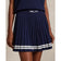 RLX Ralph Lauren Women's Knit Pleated Golf Skort - Refined Navy/White