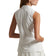 RLX Ralph Lauren Women's Sleeveless Tour Performance Polo Shirt - White
