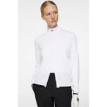 J.Lindeberg妇女Joanna编织开衫 - 白色