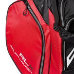 RLX Ralph Lauren Stand Golf Bag - Black/Red