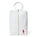 RLX Ralph Lauren Women's Big Pony Shoe Bag - Ceramic White