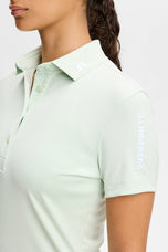 J.Lindeberg Women's Tour Tech Golf Polo Shirt - Subtle Green