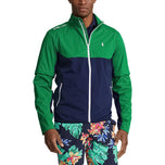 Rlx Ralph Lauren Stratus Packable Full Zip Golf Jacket - French Navy/Cruise Green