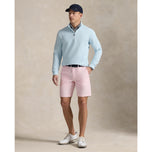 RLX Ralph Lauren Classic Fit quiltad dubbelstickad golftröja - Summer Aqua