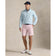 RLX Ralph Lauren Classic Fit quiltad dubbelstickad golftröja - Summer Aqua