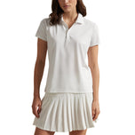 RLX Ralph Lauren Women's Tour Performance Golf Shirt - Ceramic White