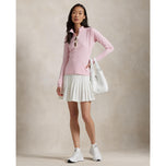 Rlx Ralph Lauren Women's Performance Quarter -Zip Golf Pullover -Garden Pink