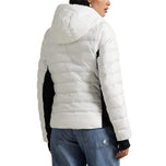 Rlx Ralph Lauren Women's Convertible Quilted Jacket - Keramisk vit/polo svart