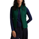 Rlx Ralph Lauren Women's Hybrid Performance Quilted Vest - Hunter Green