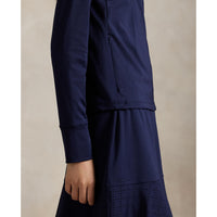 RLX Ralph Lauren Women's Half Zip Interlock Pullover - Refined Navy