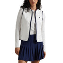 RLX Ralph Lauren Women's Tech Terry Golf Vest - Keramisk vit/raffinerad marin