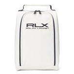 RLX Ralph Lauren Embroidered Logo Shoe Golf Bag - White Multi