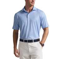 RLX Ralph Lauren Tryckt Lätt Airflow Golf Polo Shirt - Office Blue Divot Dot