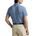 RLX Ralph Lauren Printed Lightweight Airflow Golf Polo Shirt - Savanna Floral Refined Navy Multi