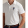 RLX Ralph Lauren Polo Bear Airtech Pique Golf Polo衬衫 - 陶瓷白色