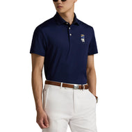 RLX RALPH LAUREN量身定制的Polo Bear Pique Golf Polo衬衫 - 精制海军