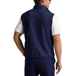 RLX Ralph Lauren Tech Terry Full Zip Golf Vest - Raffinerad marin