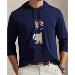 Rlx Ralph Lauren Polo Bear Jersey Golf Hoodie - Raffinerad marin