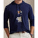 Rlx Ralph Lauren Polo Bear Jersey Golf Hoodie - Raffinerad marin