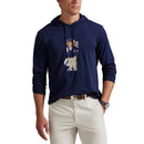 Rlx Ralph Lauren Polo Bear Jersey Golf Hoodie - Raffinerad marin
